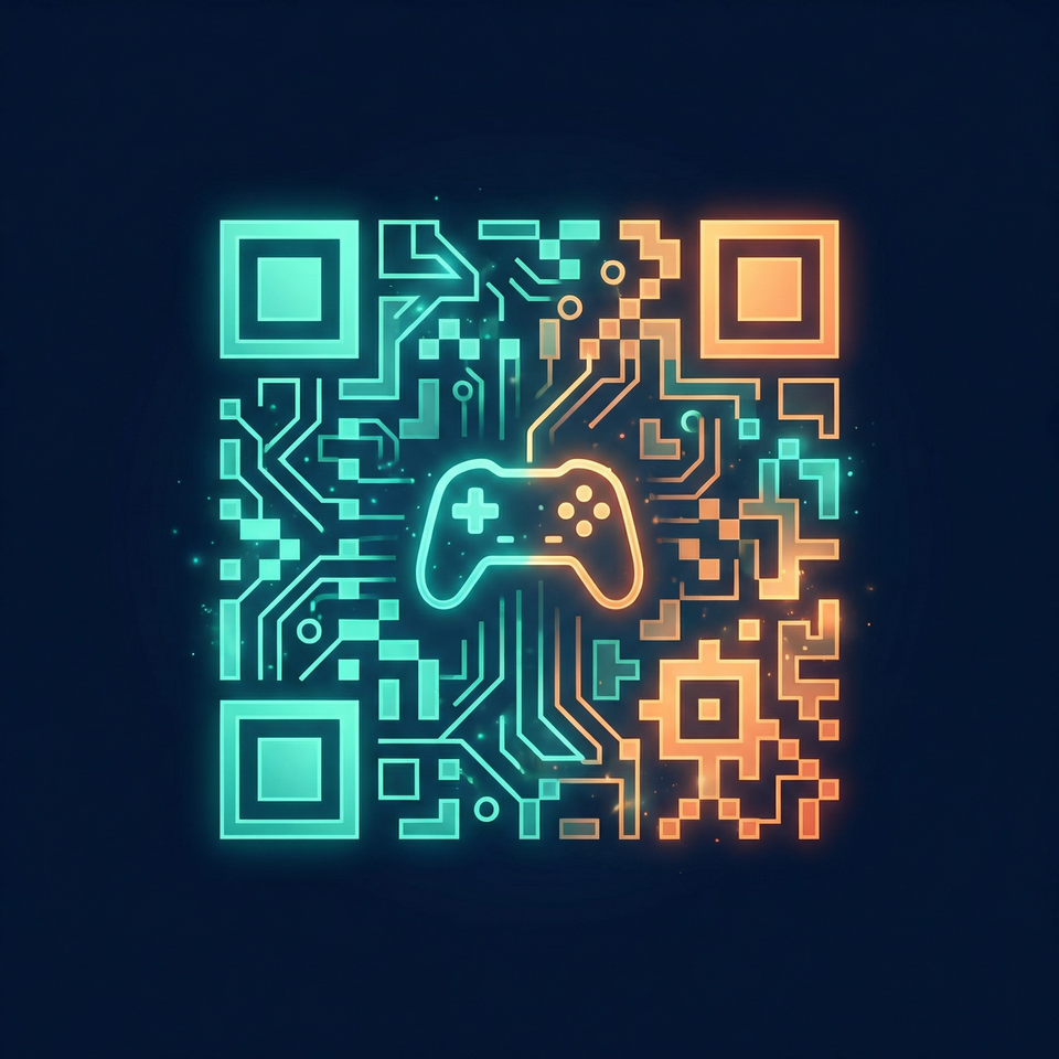 抖音风商务二维码